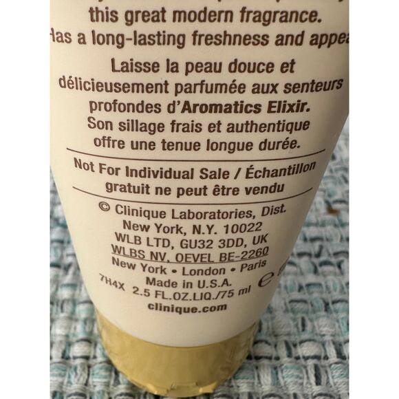 CLINIQUE AROMATICS ELIXIR BODY SMOOTHER 75 ML/2.5 FL.OZ. - Picture 3 of 4